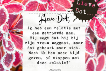 Lieve Dot: advies aan Een Afwachter