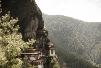 Mieke vlogt wekelijks voor Happinez: Thuis in Bhutan