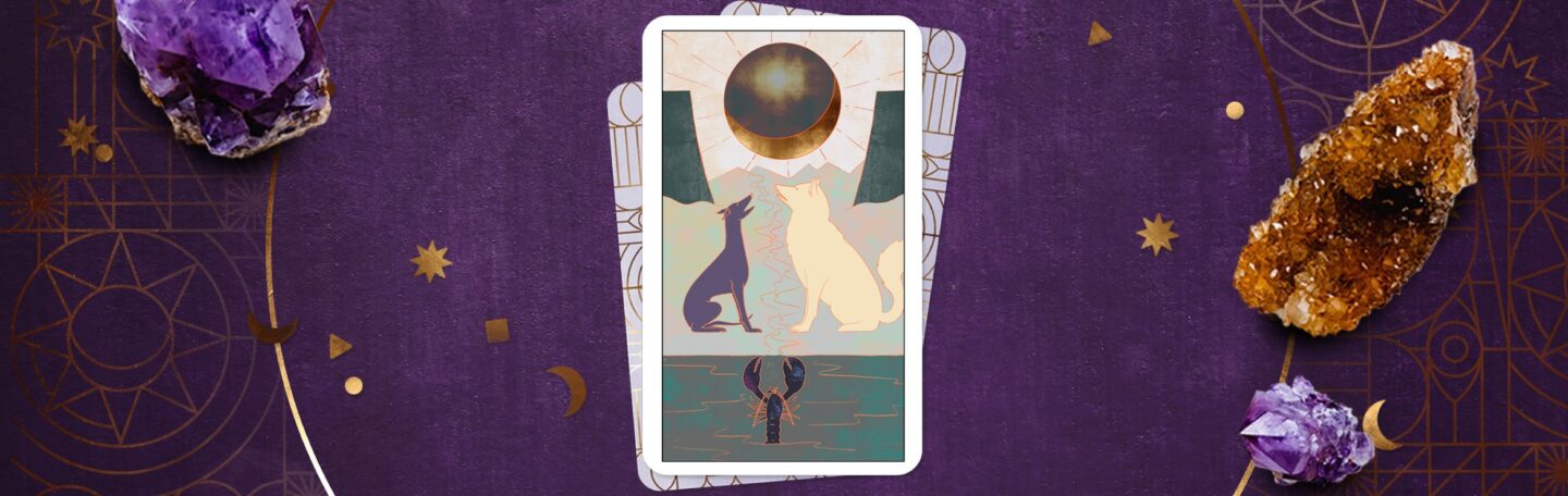 Betekenis tarotkaart 18 – De Maan